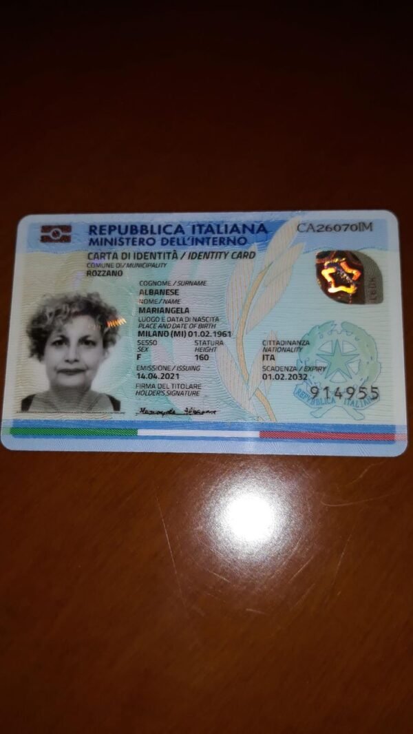 ITALIAN ID CARD