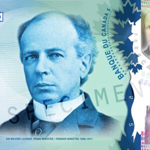 Frontiers series Canadian bank notes