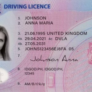 UK Driver's License